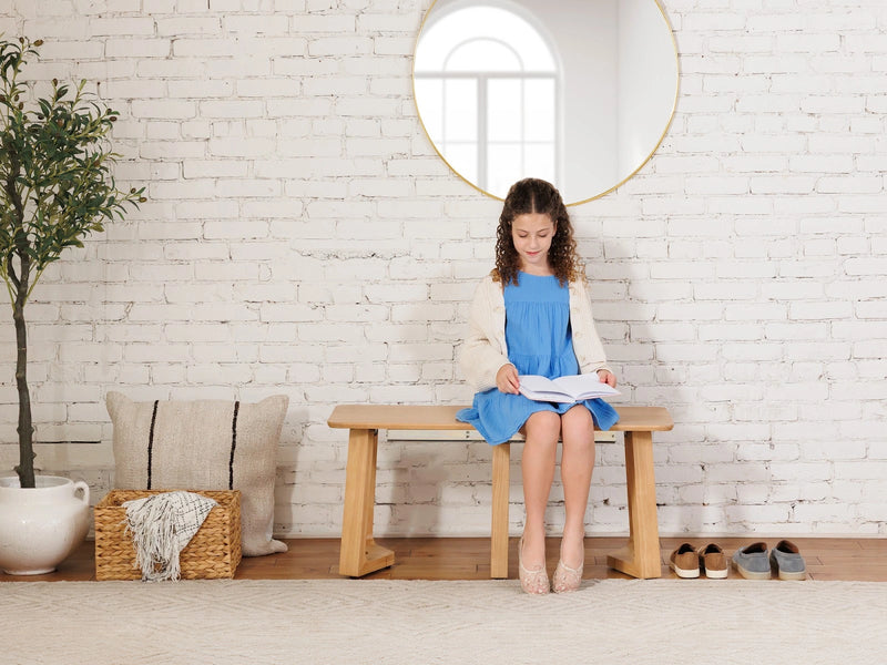 Transformer Table Nova bench by Transformer Table in a modern upholstered design