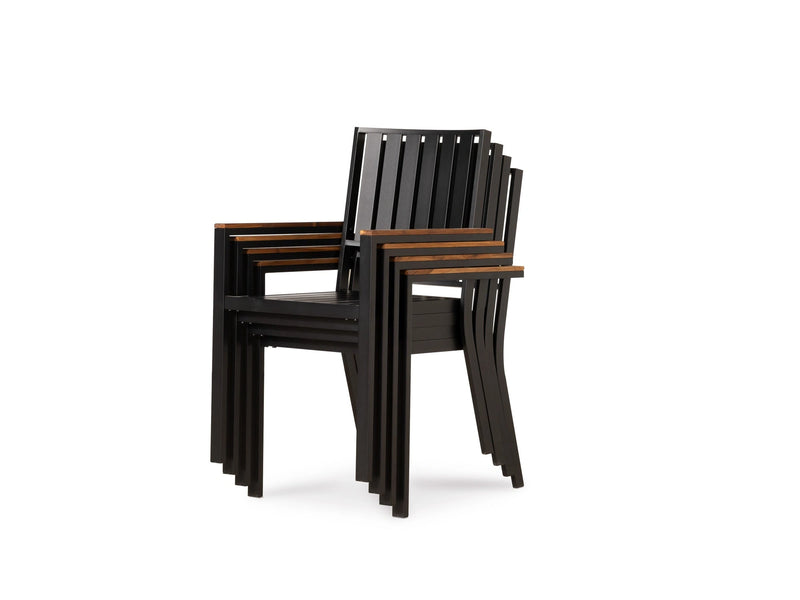 Transformer Table outdoor chair stack cover, gray furniture cover shown flat for protecting stacked chairs