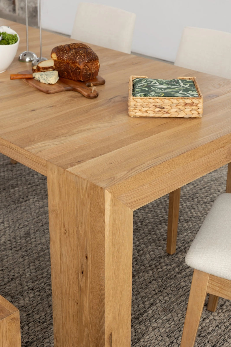 Transformer Table dining table with adjustable expandable design and modern wood finish