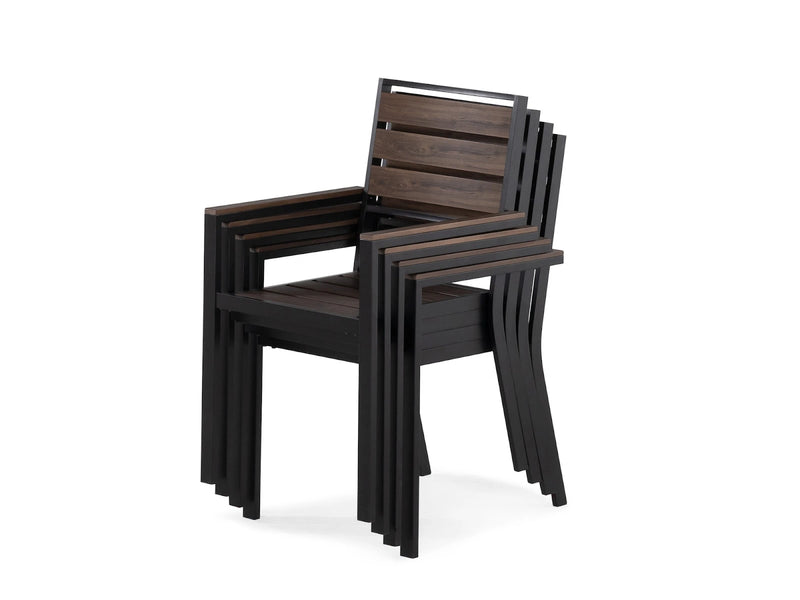 Transformer Table outdoor dining chair in a durable, modern design