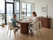 Transformer Table Eclipse dining table in a modern expandable design