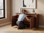 Transformer Table Nova sideboard buffet in a modern design with spacious storage compartments