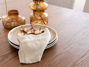Transformer Table dining table shown in its extended configuration with a modern wood finish