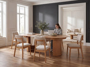 Transformer Table Eclipse dining table by Transformer Table, shown in a sleek modern design