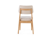 Transformer Table Nova dining chair in a modern design, shown from the front.