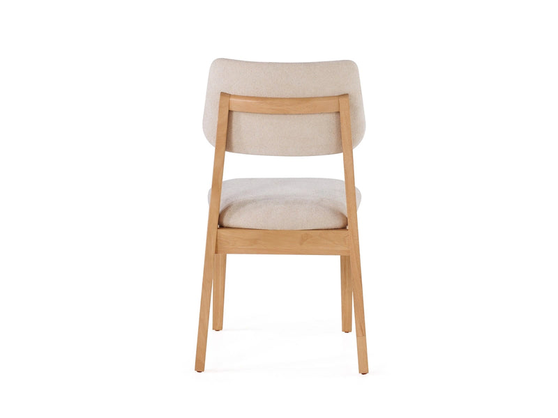 Transformer Table Nova dining chair in a modern design, shown from the front.