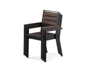 Transformer Table outdoor dining chair in a modern design