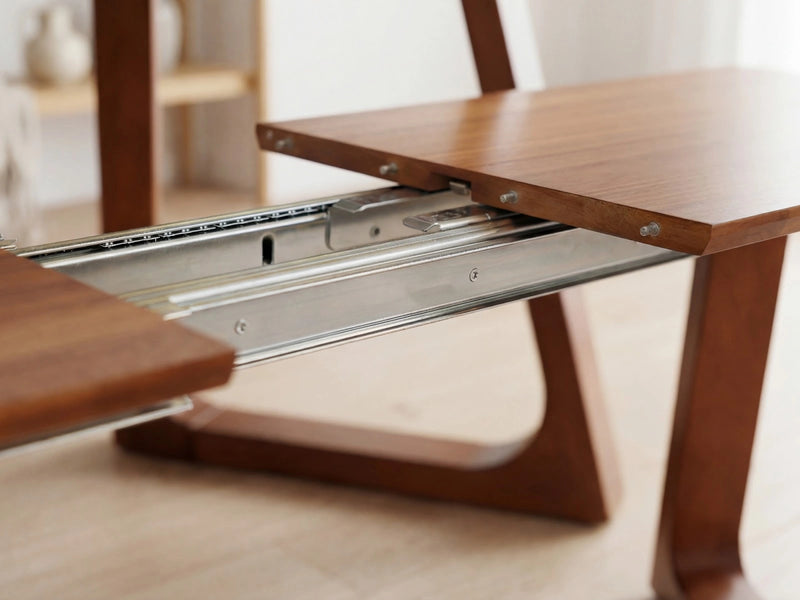Transformer Table Nova dining table by Transformer Table, shown in a modern wood finish