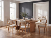 Transformer Table Eclipse dining table by Transformer Table, modern dark finish with expandable tabletop.