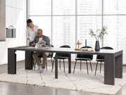 Transformer Table extendable dining table by Transformer Table, shown in a modern room